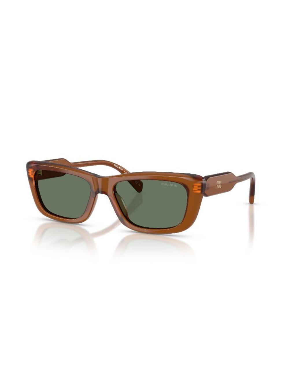 New Miu Miu Women's Sunglasses Multicolor Acetate Frame MU B12S 22I70L 56